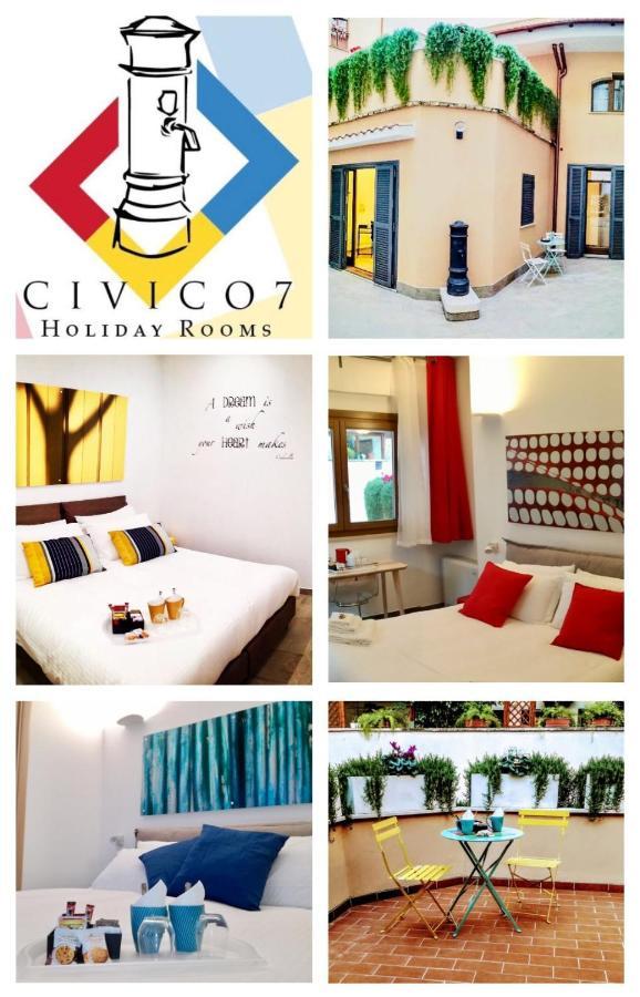Civico 7 Holiday Rooms 로마 외부 사진